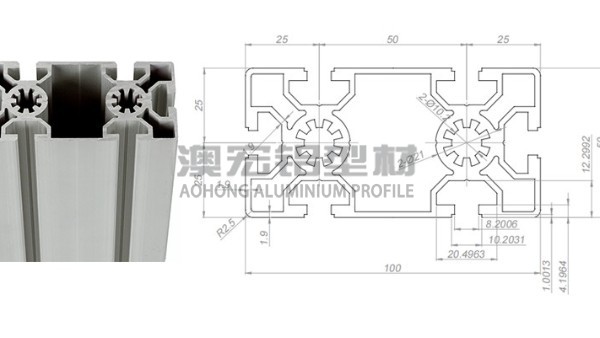 50100歐標工業鋁型材